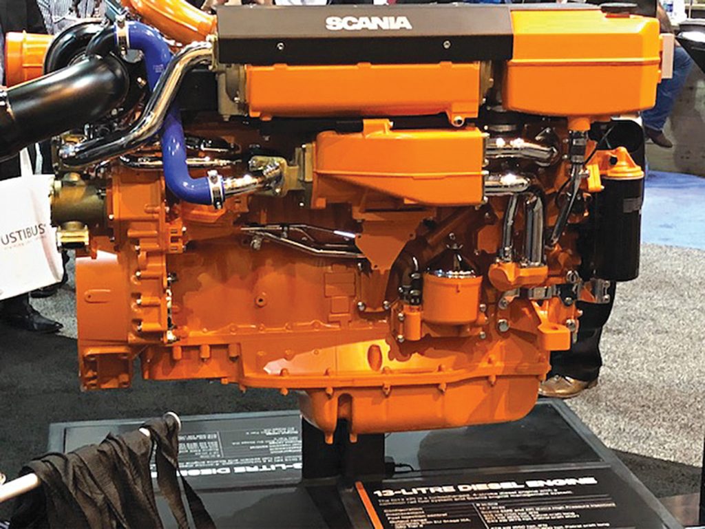 Scania marine engine