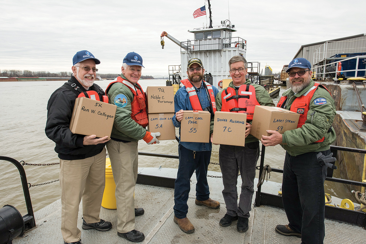 River Chaplains Serve Mariners In Need