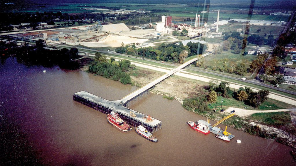 The Globalplex Intermodal Terminal in 1996 ...