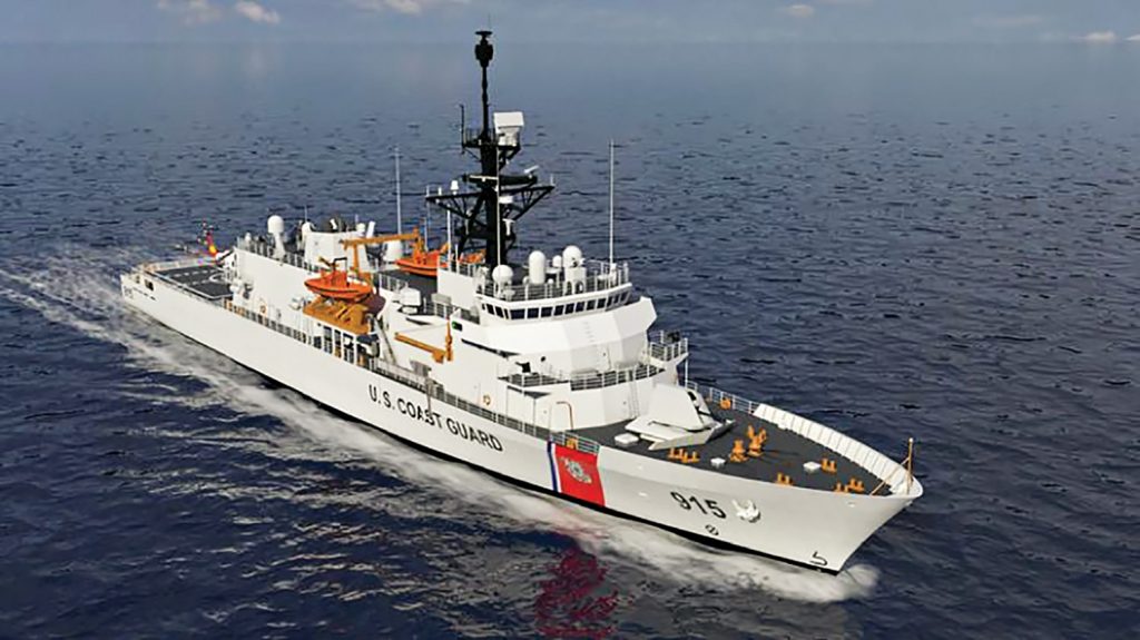 The Coast Guard's offshore patrol cutter.