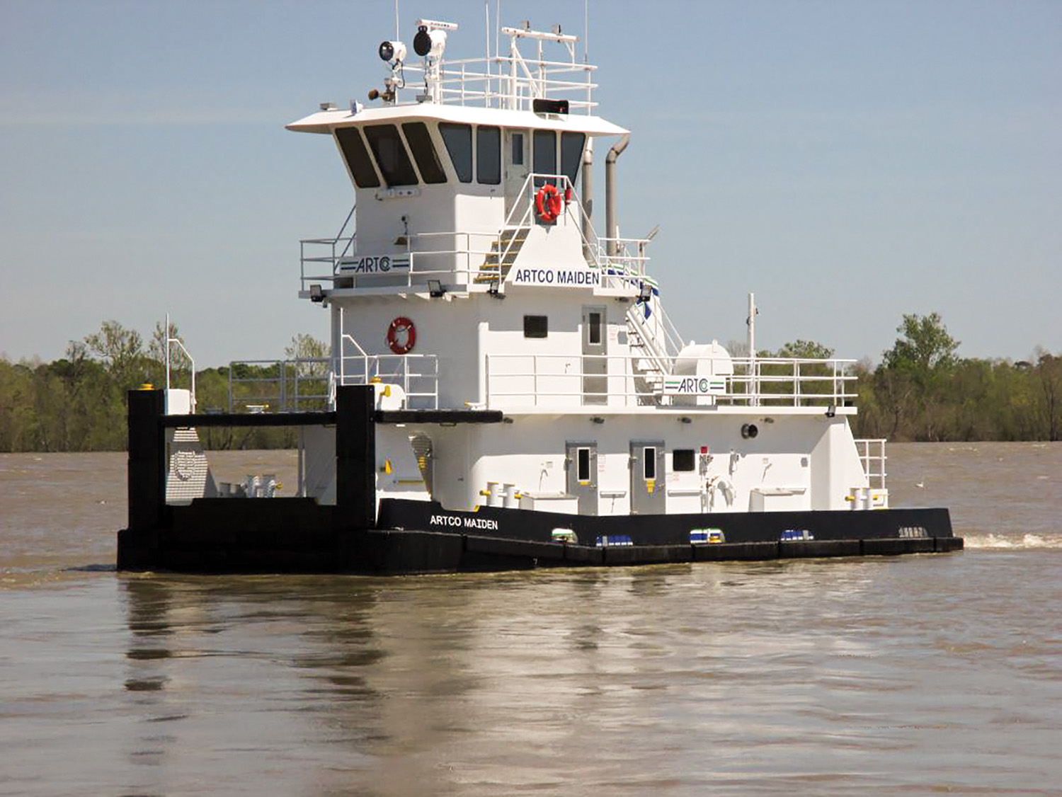 940 hp. vessel was built by New Orleans Shipyard.