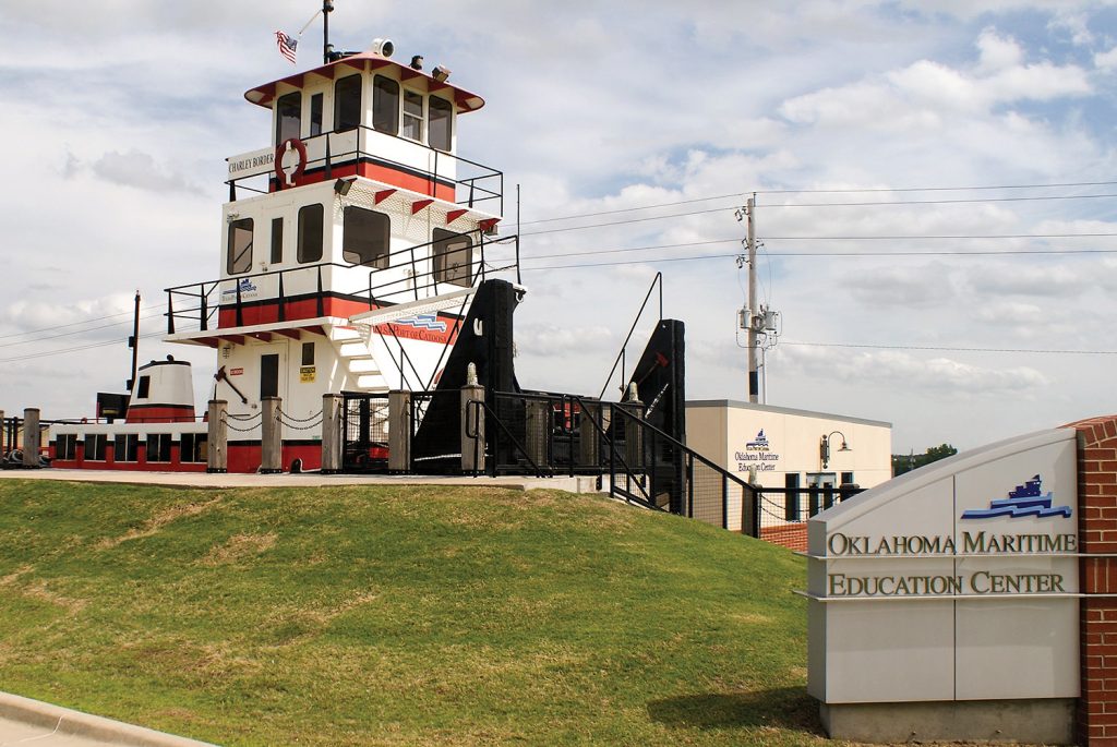 The retired towboat Charley Border is a popular exhibit in the port's Maritime Education Center.