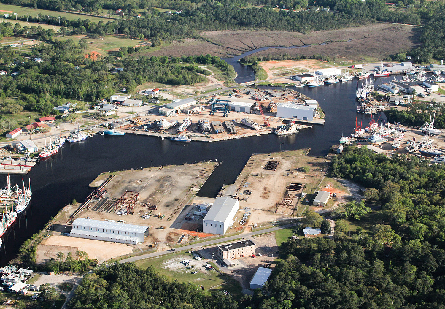 Metal Shark's new Alabama Shipyard. (Photo courtesy of Metal Shark)