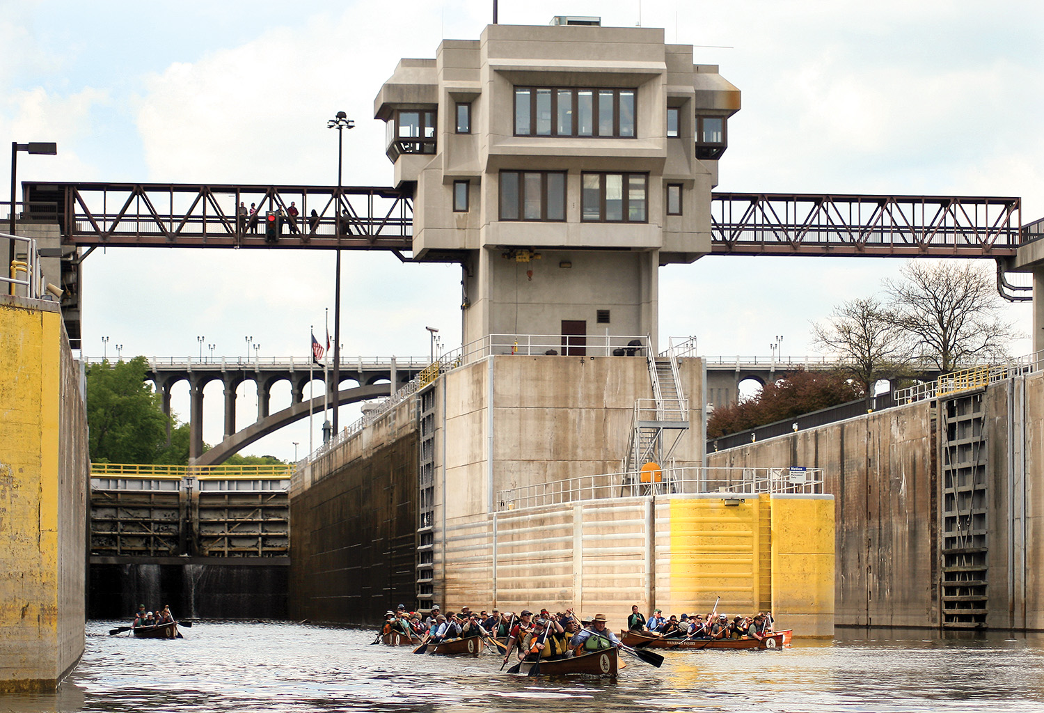 Upper Mississippi River Locks 1. (photo by Greg Lais)