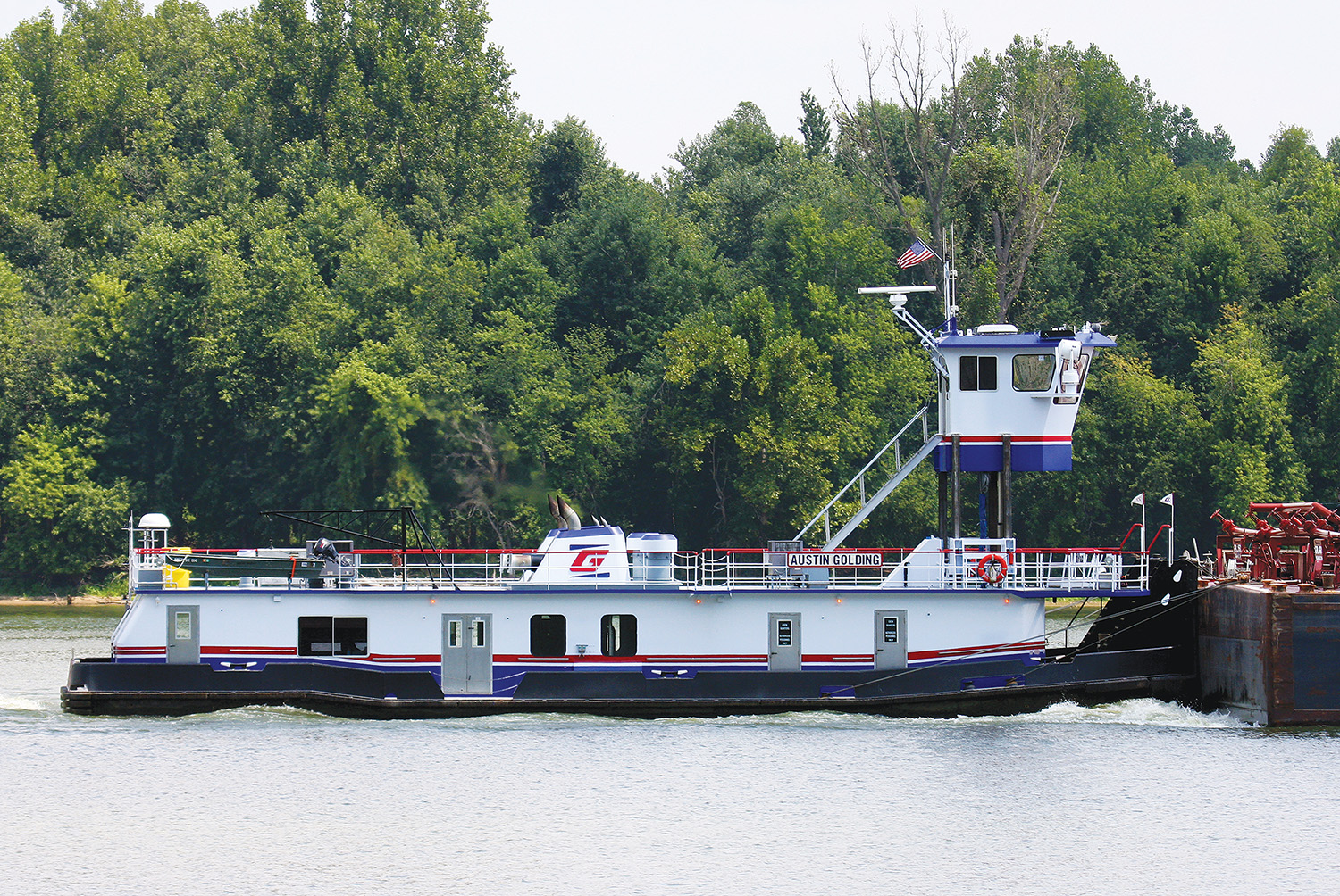 Golding Barge Crew Honored For 2017 Boating Rescue