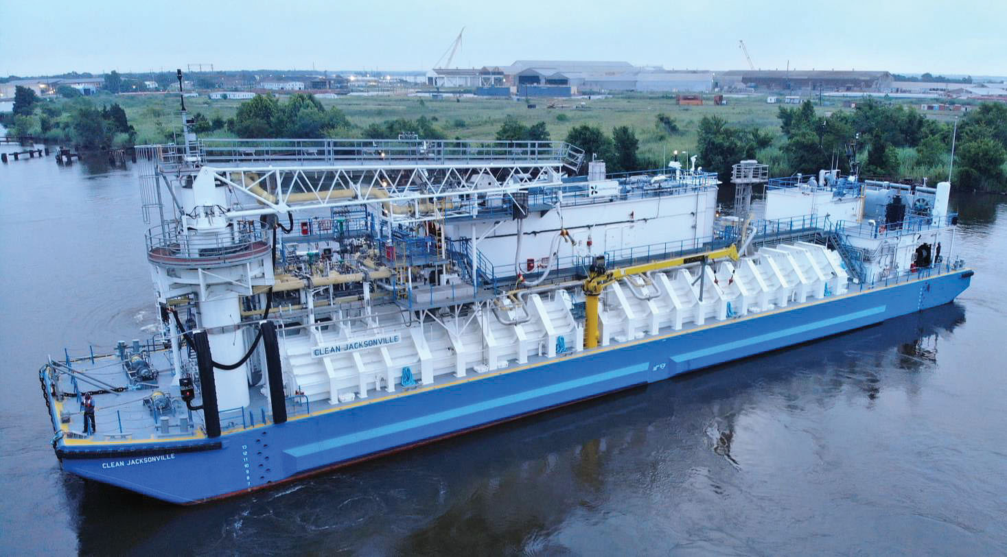 Conrad Delivers North America’s First LNG Bunker Barge