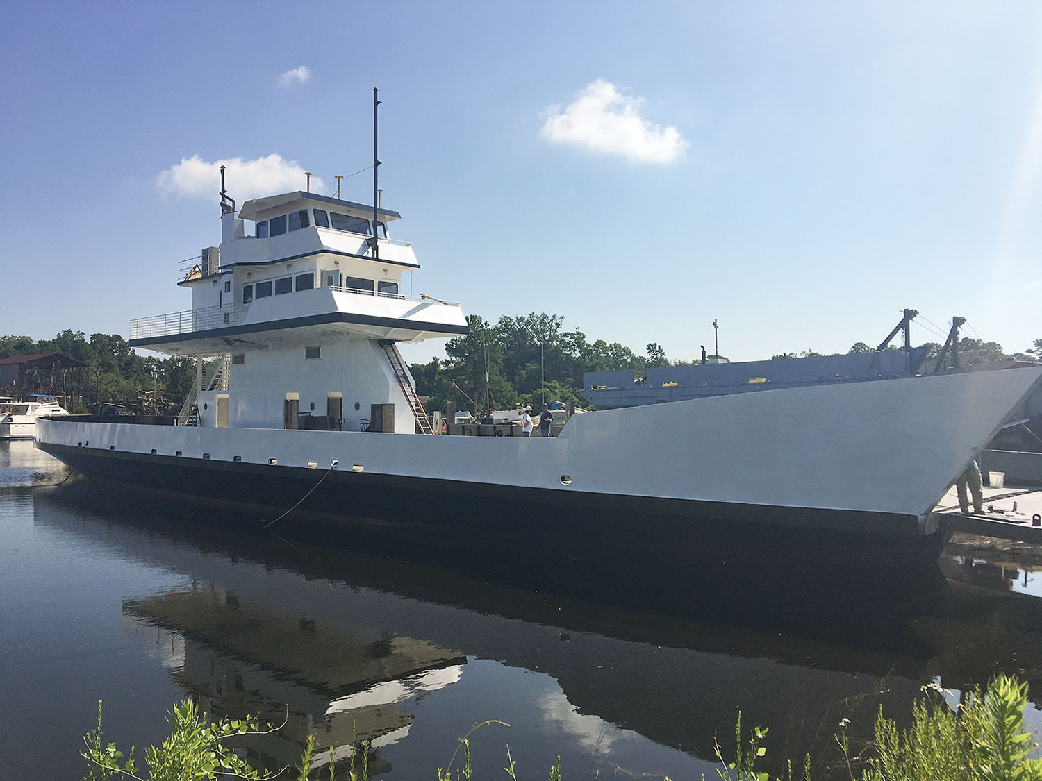 Steiner Shipyard Completes St. John Ferry