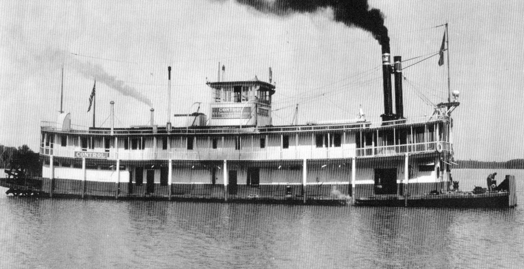 The Control (1906-1941) originated as a pleasure steamboat. (Keith Norrington collection)