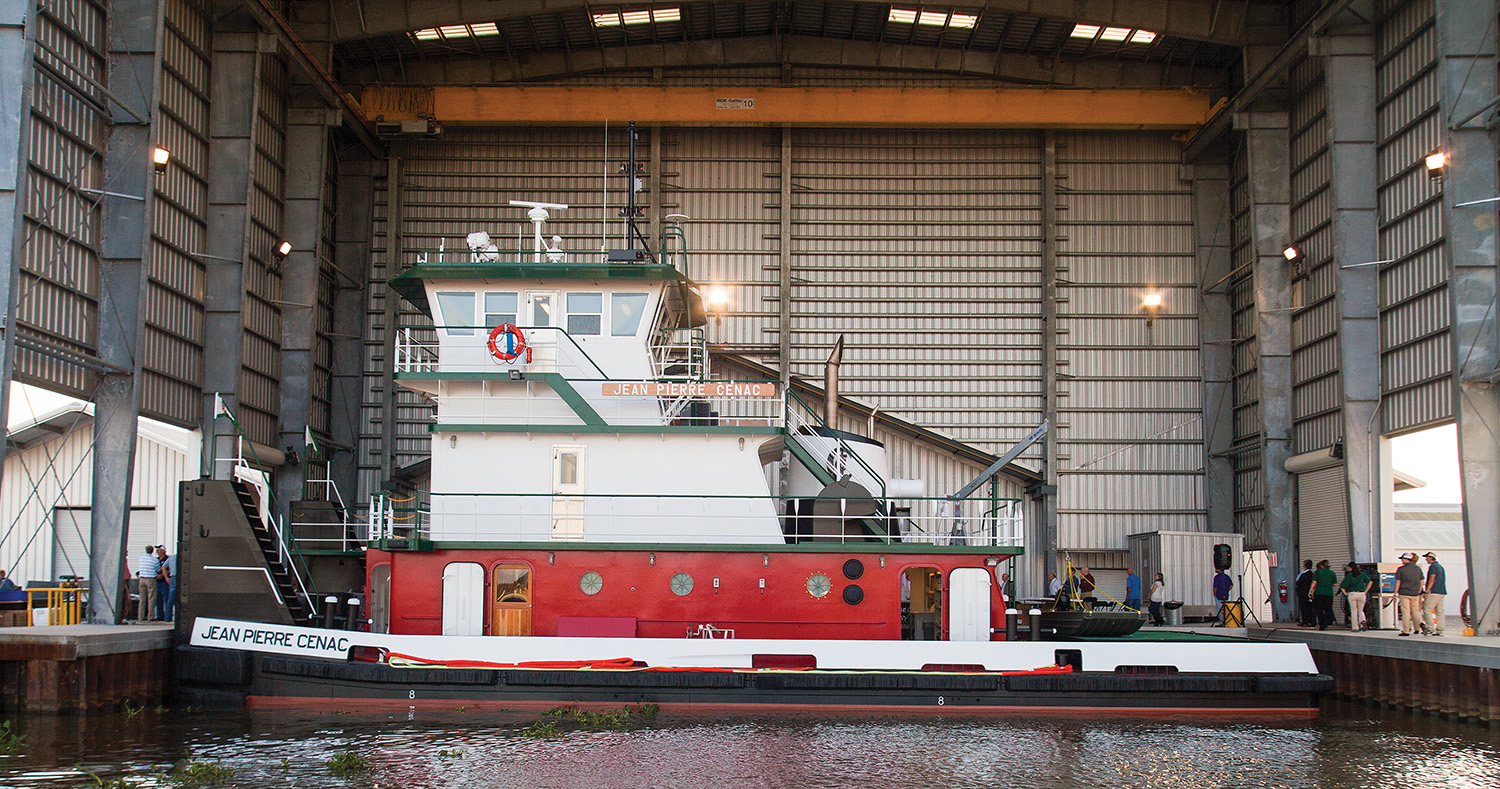 Cenac Towing Christens Mv. Jean Pierre Cenac