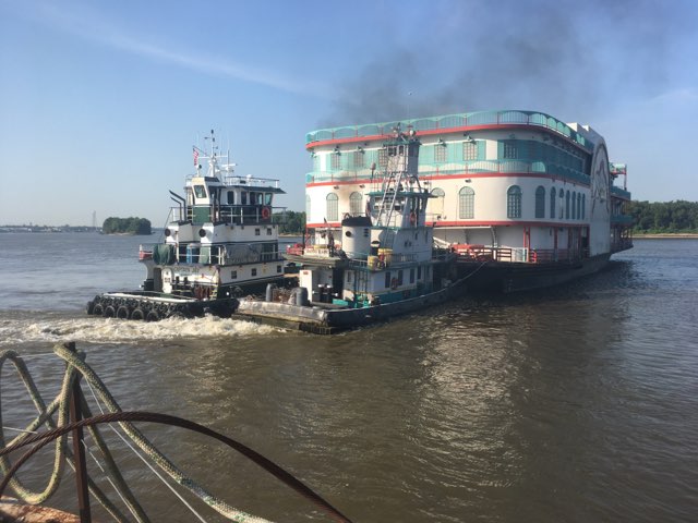 Seven Point Marine Tows Argosy IV To New Orleans