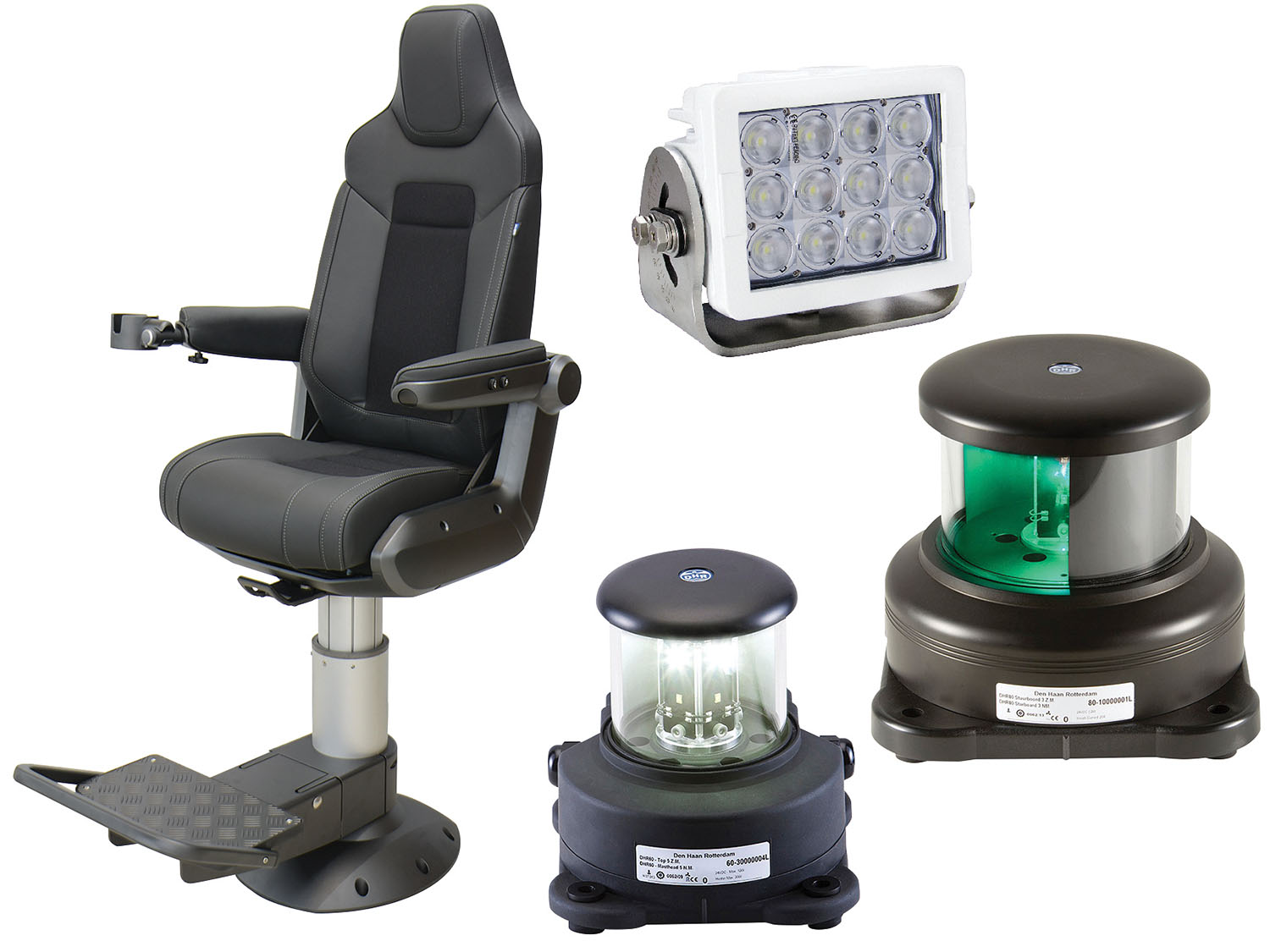 Imtra supplies a variety of products, from deck lights to pilot chairs.