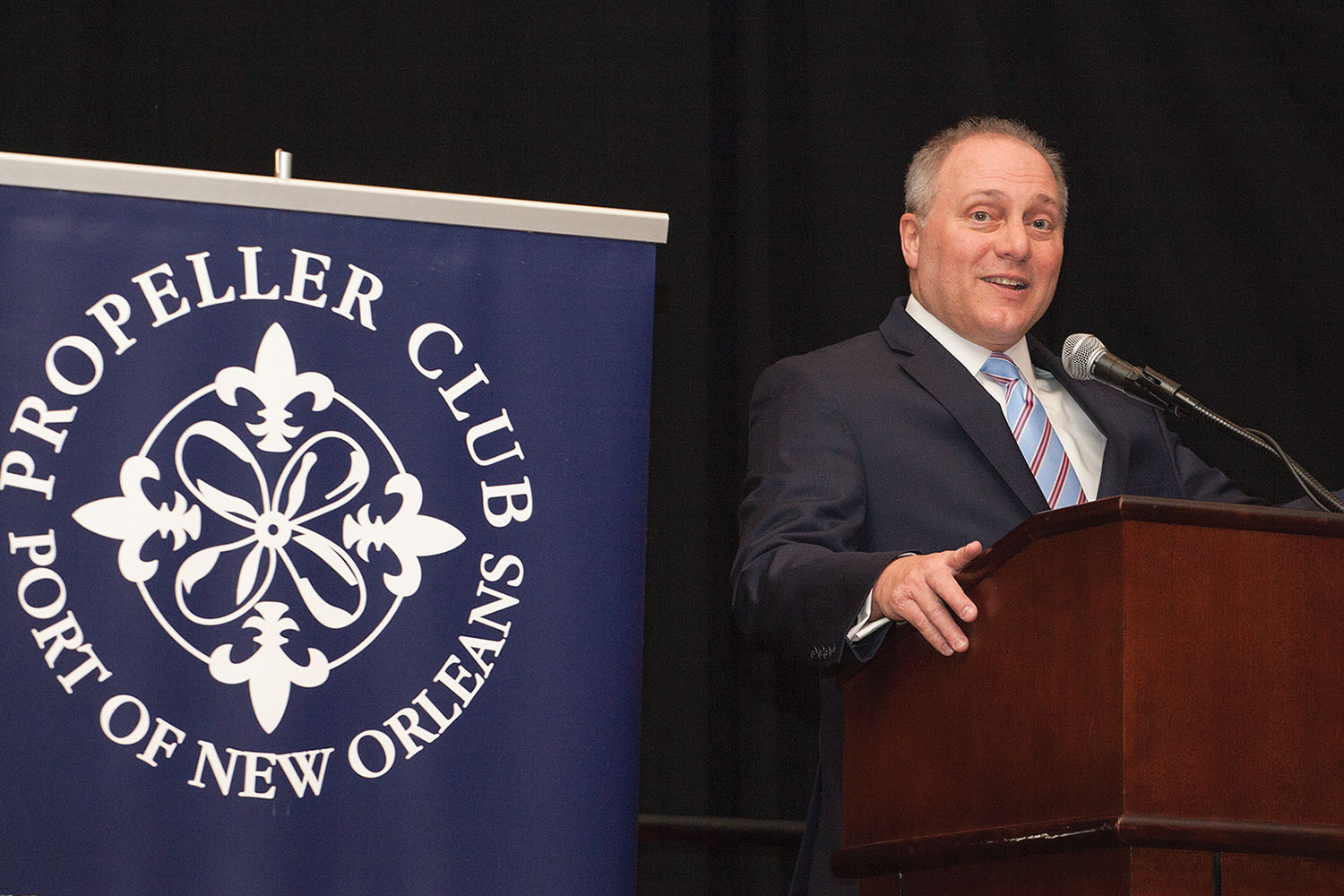 House Majority Whip Steve Scalise was honored by the New Orleans Propeller Club as its maritime person of the year for 2018. (Photo by Frank McCormack)