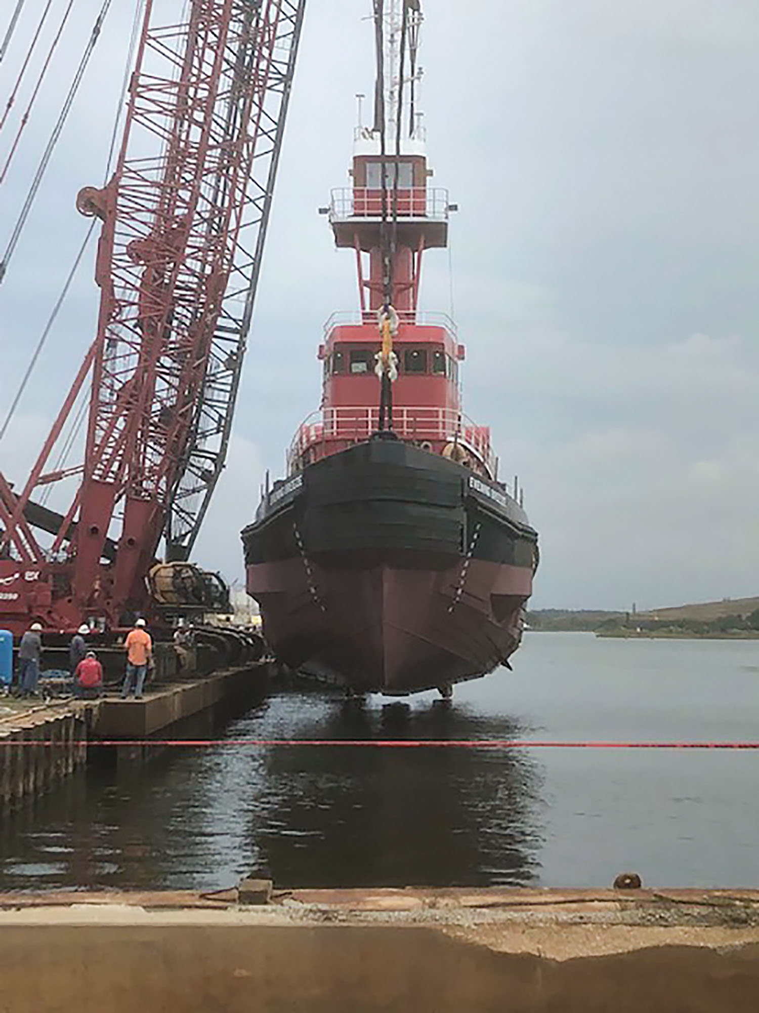 The ATB tug mv. Evening Breeze will be paired with the barge B. No. 252, which is currently under construction at Bollinger Shipyards. (Photo courtesy of Bouchard Transportation) 