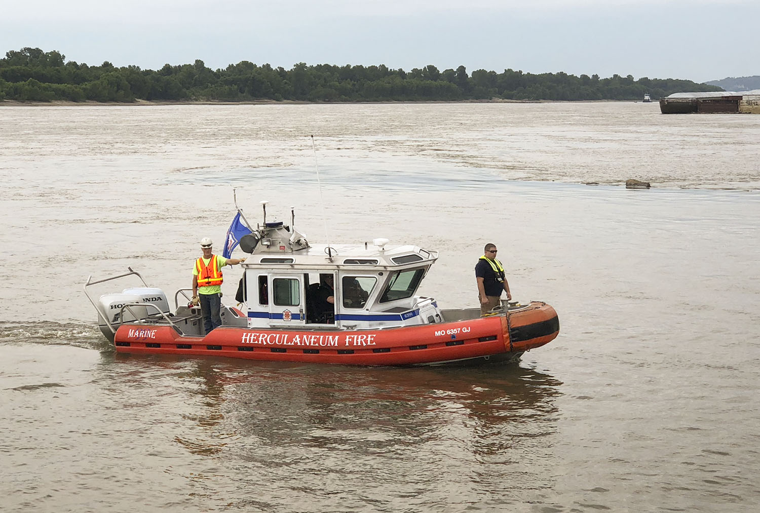 Two Mississippi River Ports In Missouri Get Fire, Safety Boats