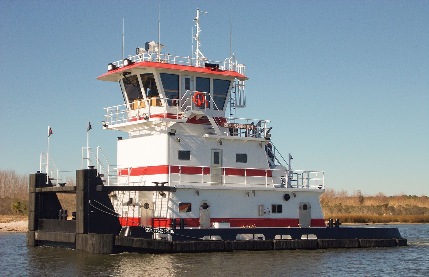 Master Marine Delivers Mv. Rick Pemberton