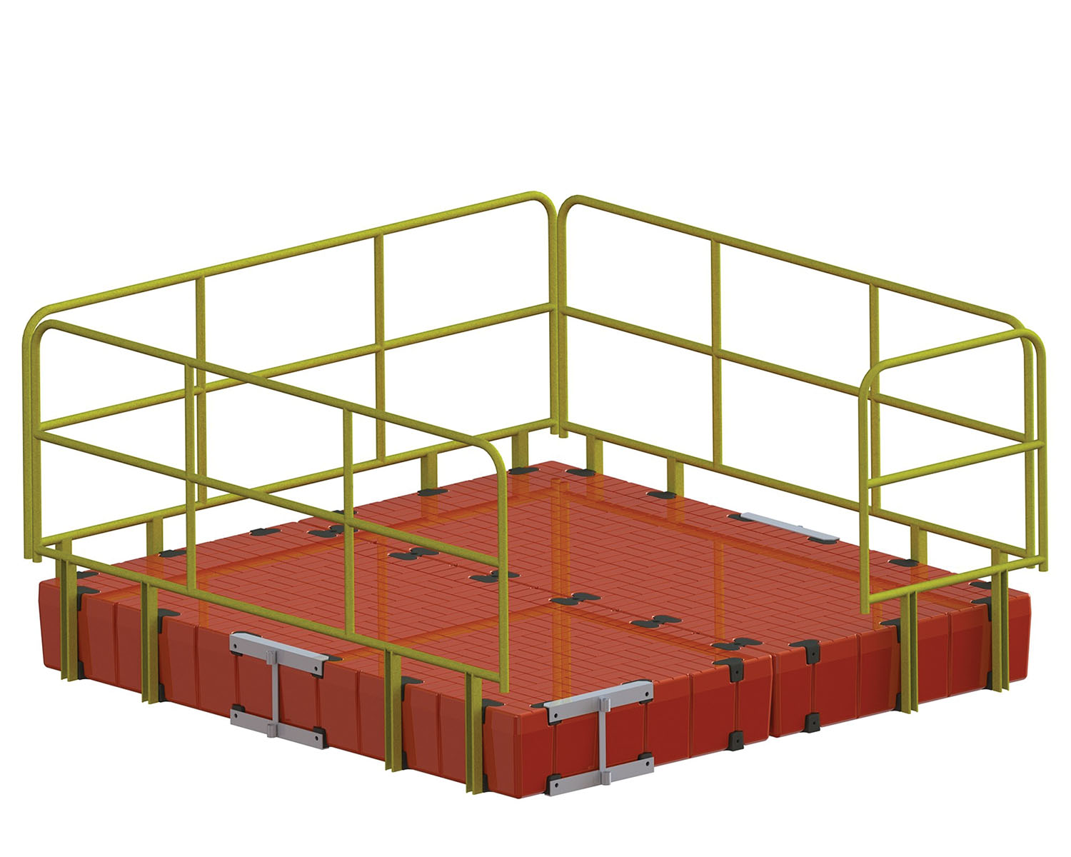 Snap Dock platform with anchor points.