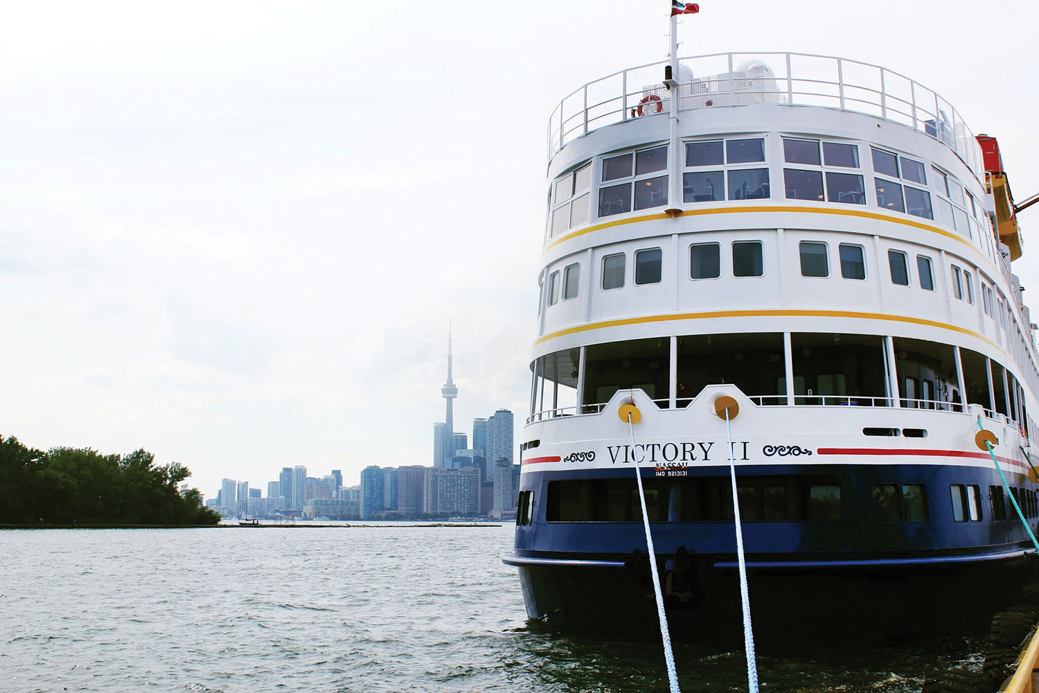 The 202-passenger Victory I and Victory II (shown here) will cruise on the Great Lakes.