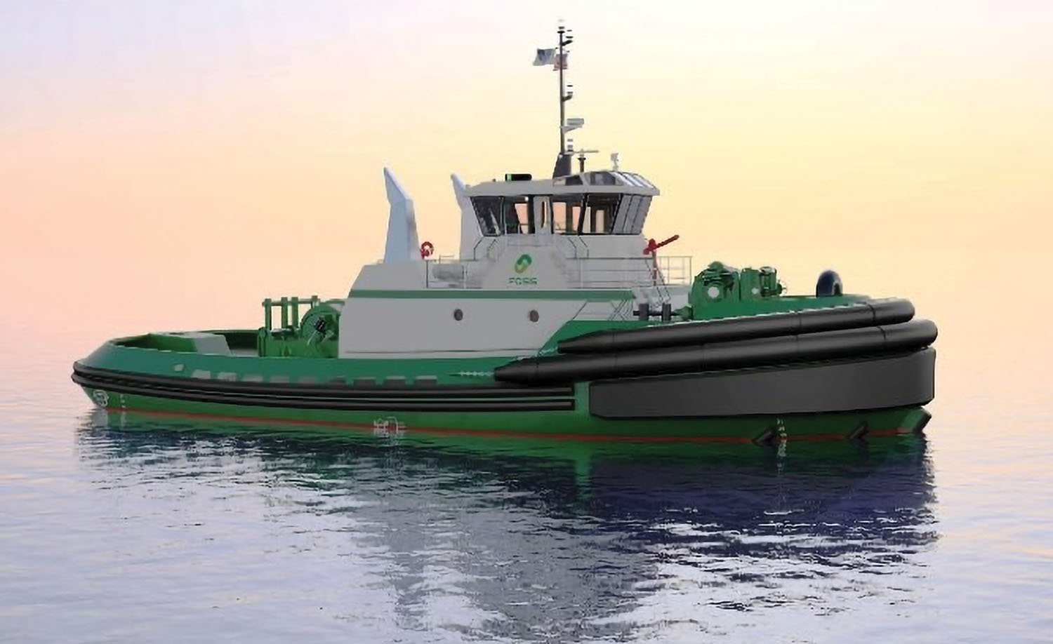 Z-drive tugs are being constructed by Nichols Brothers Boat Builders.