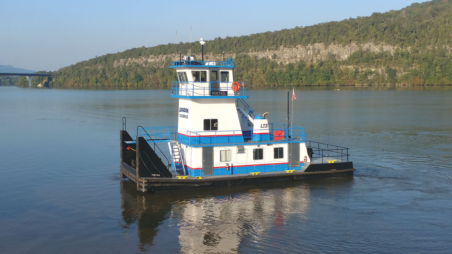 The yet-to-be-named Super Tiger Class vessel Serodino is building for Luhr Brothers is similar to the mv. Pintail, built by Serodino in 2017. (Photo courtesy of Serodino Inc.)