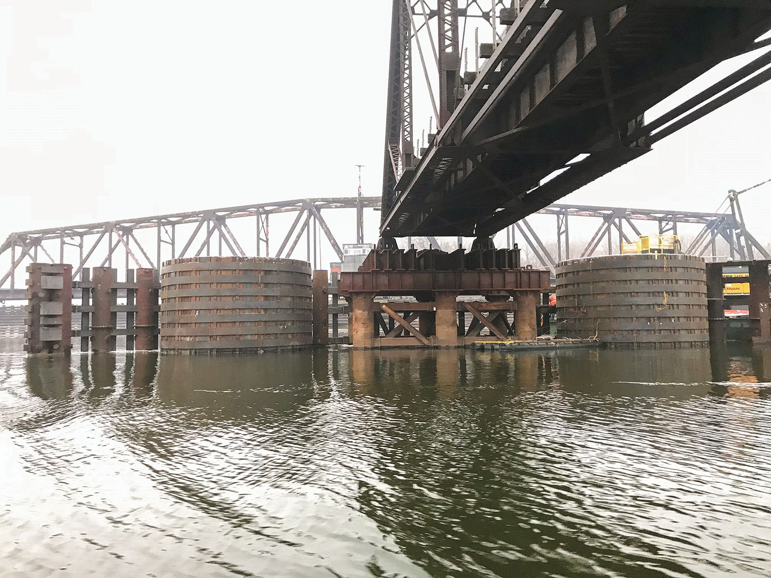 Robust Structure Protects New St. Paul Bridge Pier - The Waterways Journal