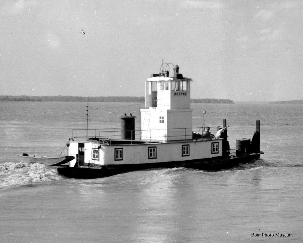 The Bettye, as it was then named, in 1948.