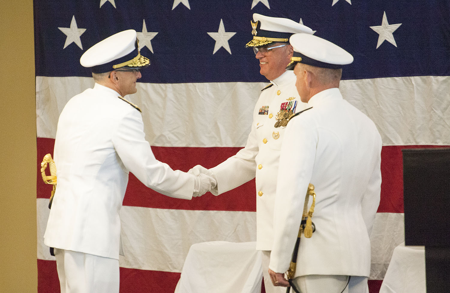 Eighth CG District Command Transferred To Nadeau