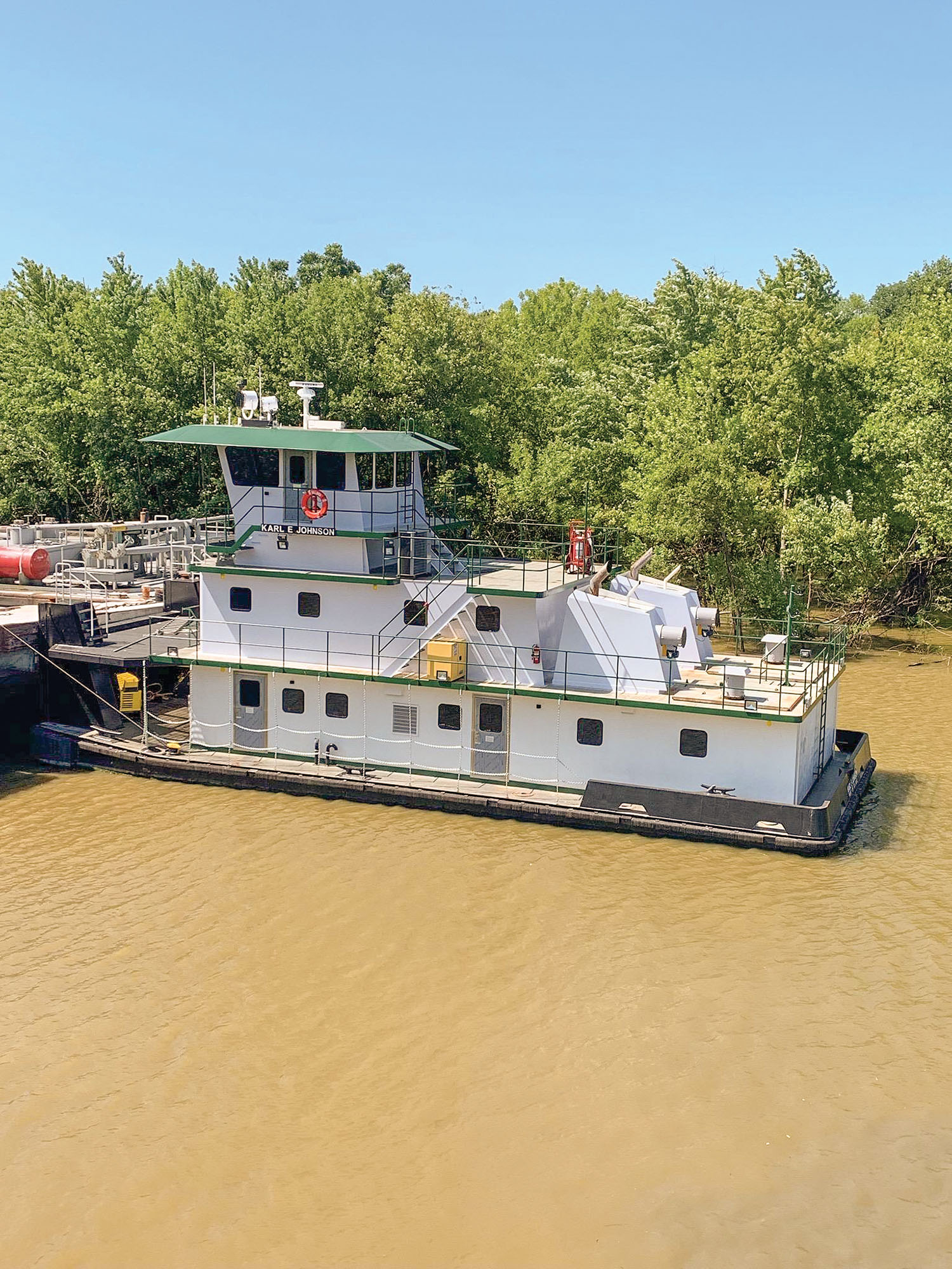 Barbour JB Shipyard Completes Mv. Karl E. Johnson