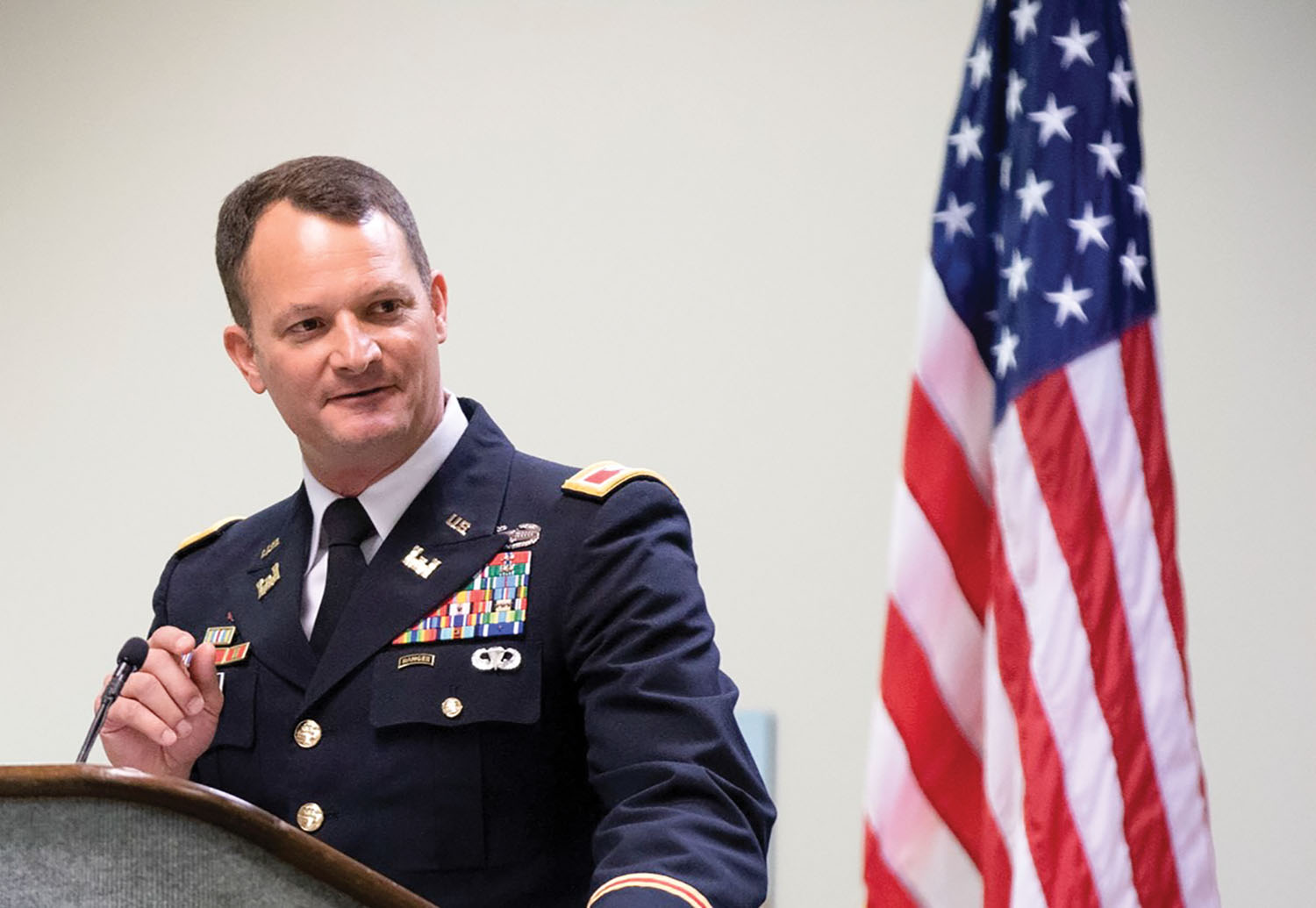 Col. Robert Hilliard assumed command of the Vicksburg Engineer District June 26. (Corps photo by Jared Eastman)