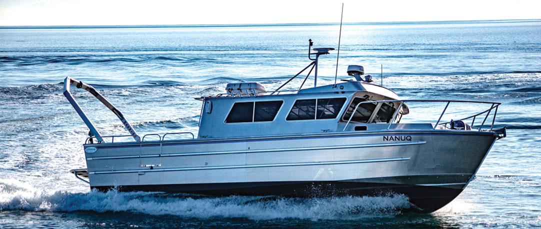 Research vessel Nanuq was designed and built by Armstrong Marine.