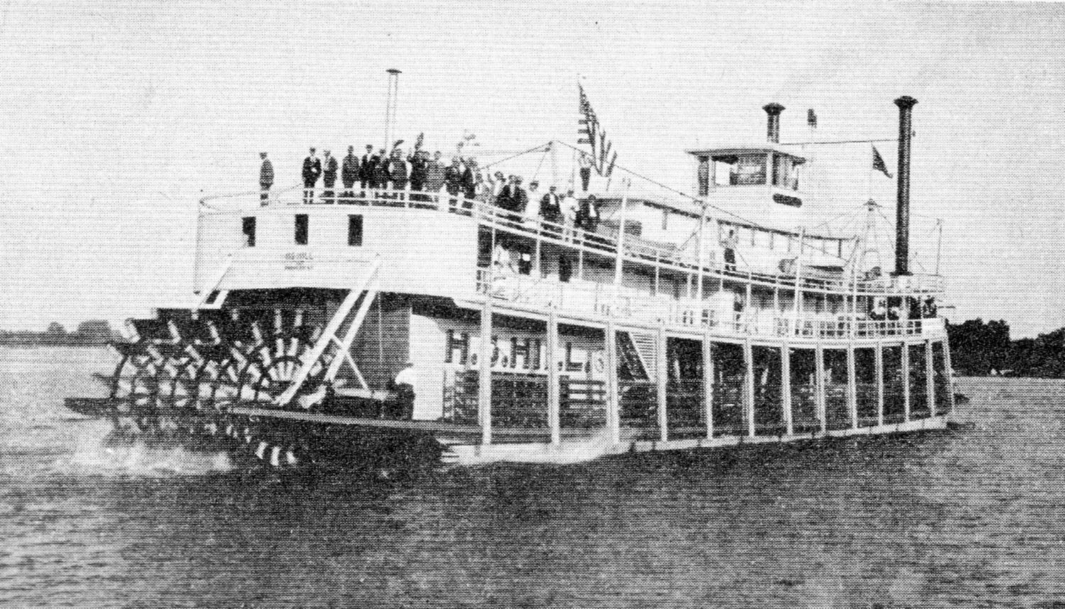 The H.G. Hill on its trial trip in June 1919. (Keith Norrington collection)