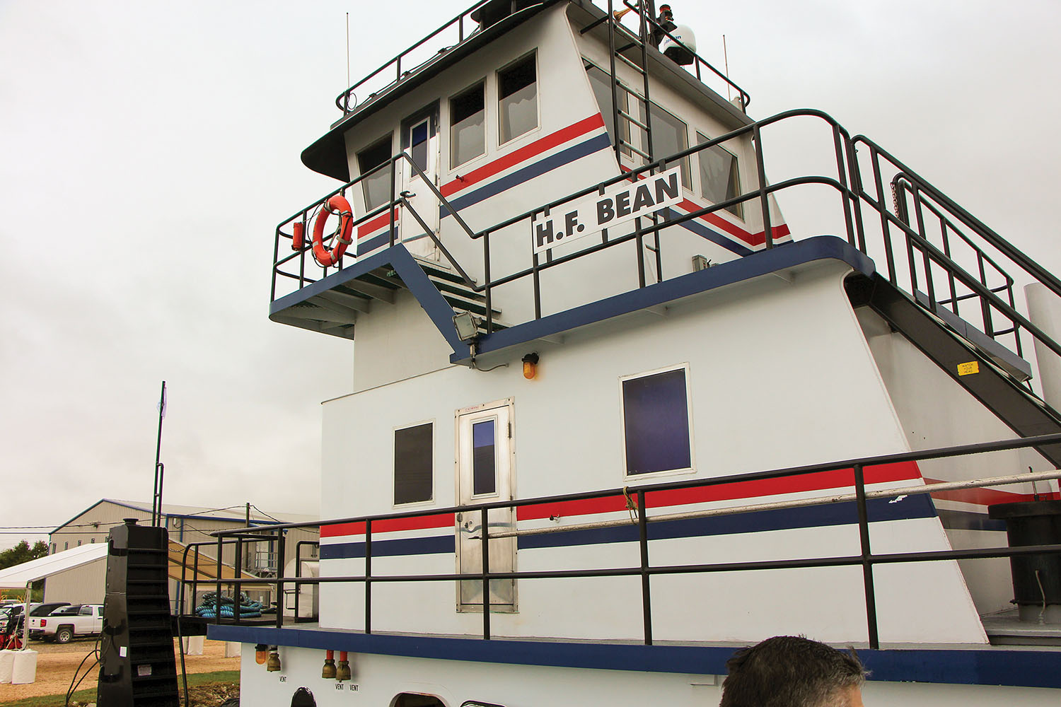 Marine Fueling Service Christens Boat, Fuel Barge