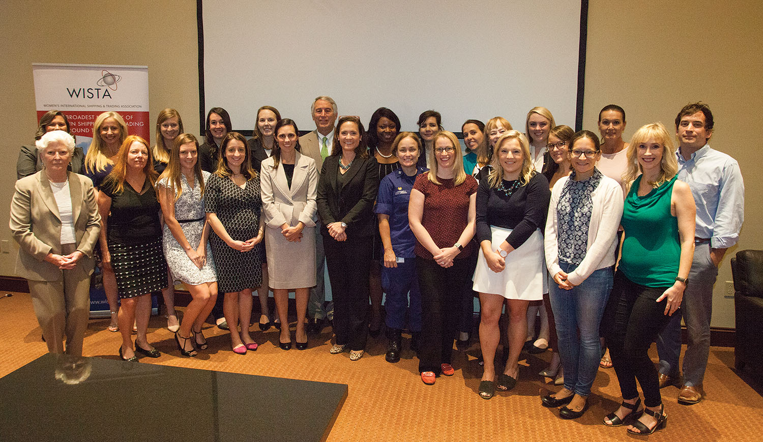 Attendees at the recent WISTA luncheon and Leaders in Maritime Panel in New Orleans. (Photo by Frank McCormack)