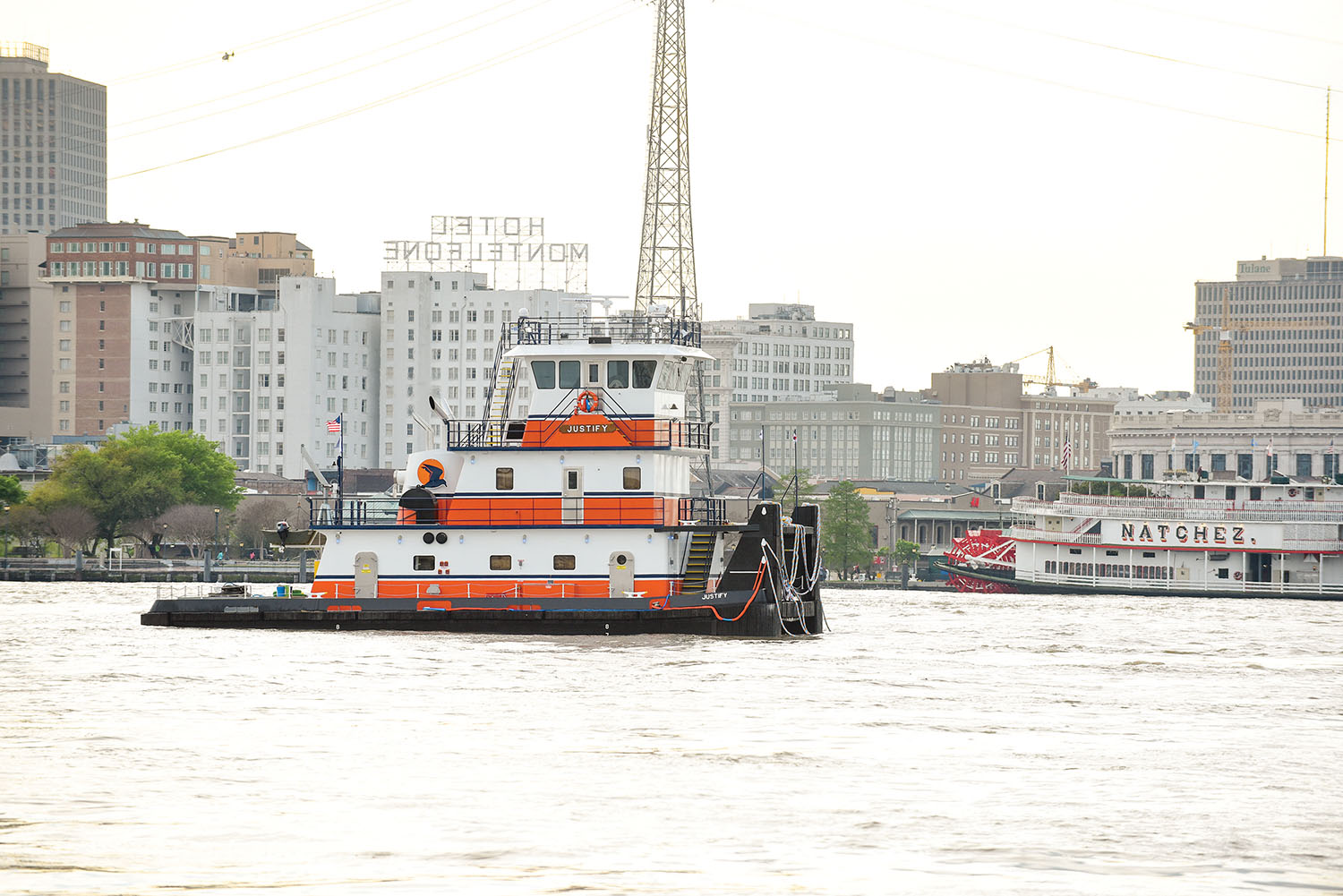 The mv. Justify went into service in April. (Photo courtesy of Turn Services)