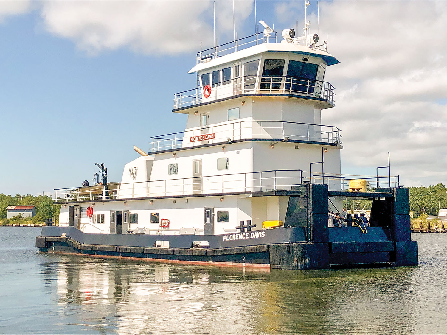 Steiner Construction built the 2,600 hp. Florence Davis.