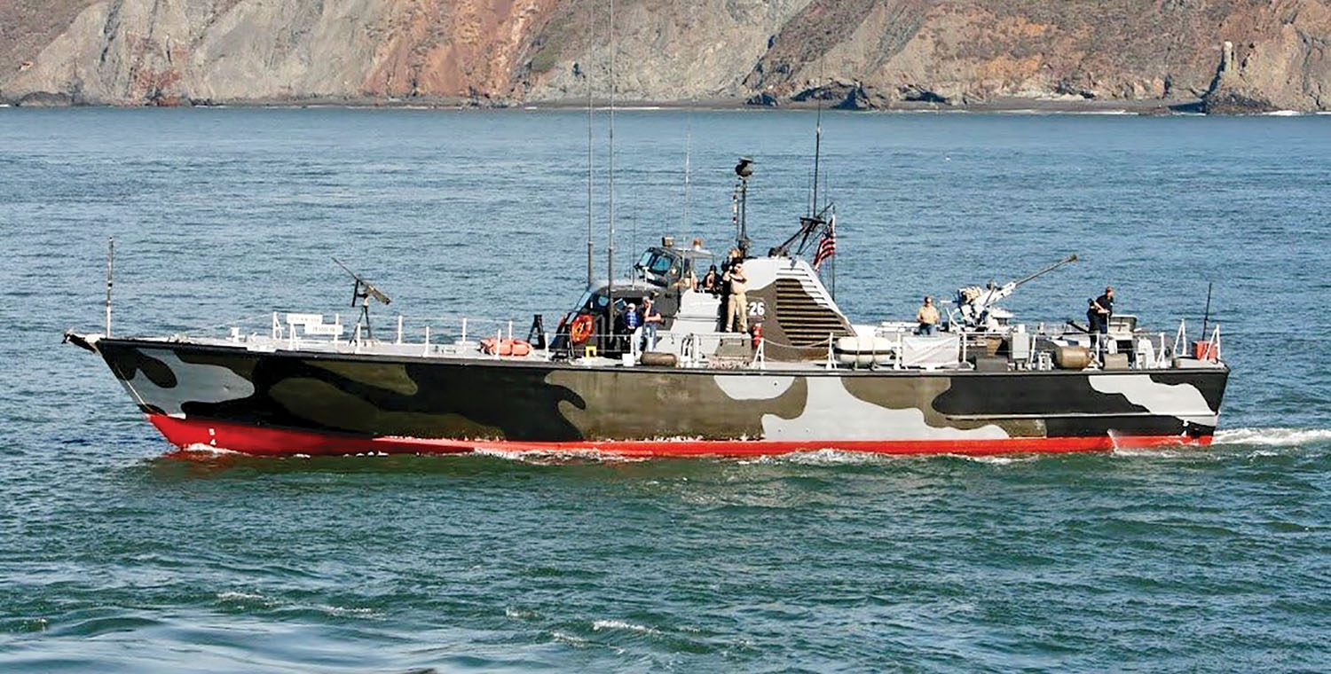 In its most recent role, PTF-26 has served as a training ship for sea scouts in northern California.