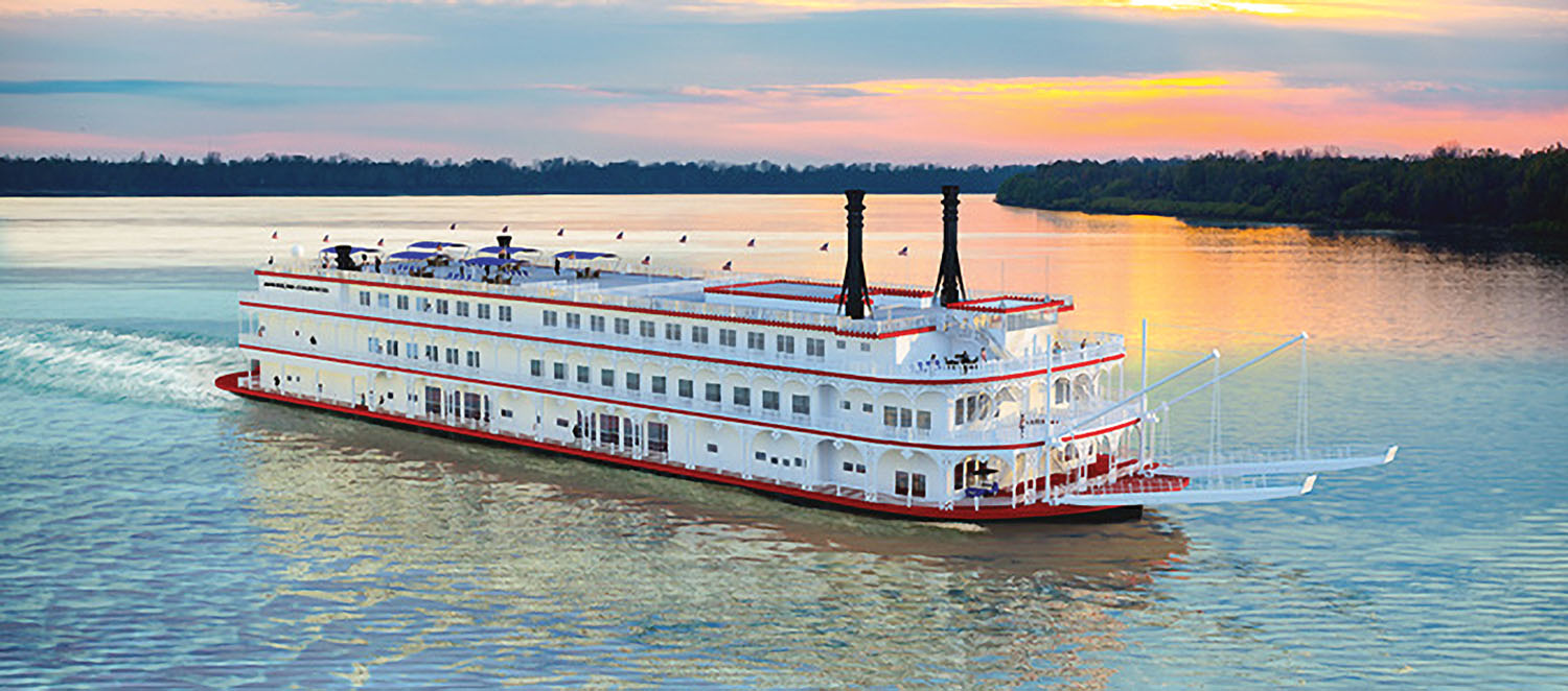 The American Countess of American Queen Steamboat Company will be christened April 4.