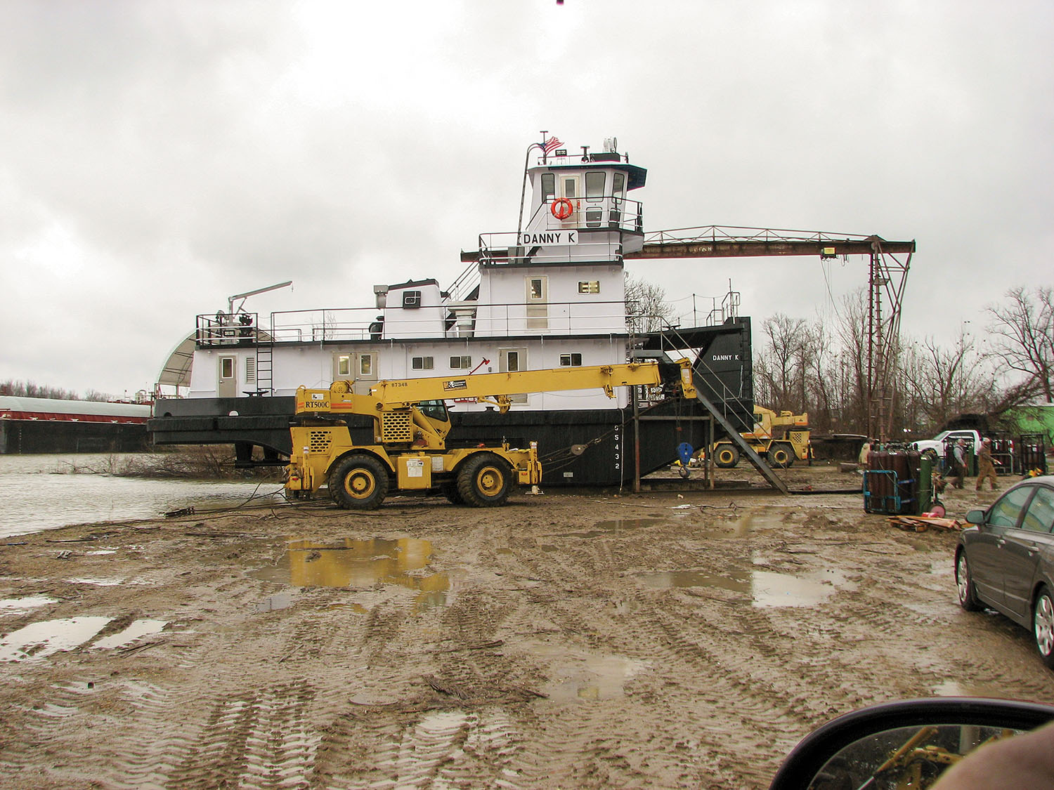 The Danny K is being constructed by Nichols Boat Company for Ergon Marine & Industrial Supply Inc.