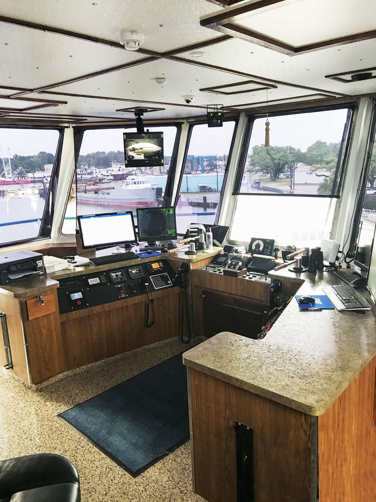 Wheelhouse. (Photo courtesy of Metal Shark Alabama)