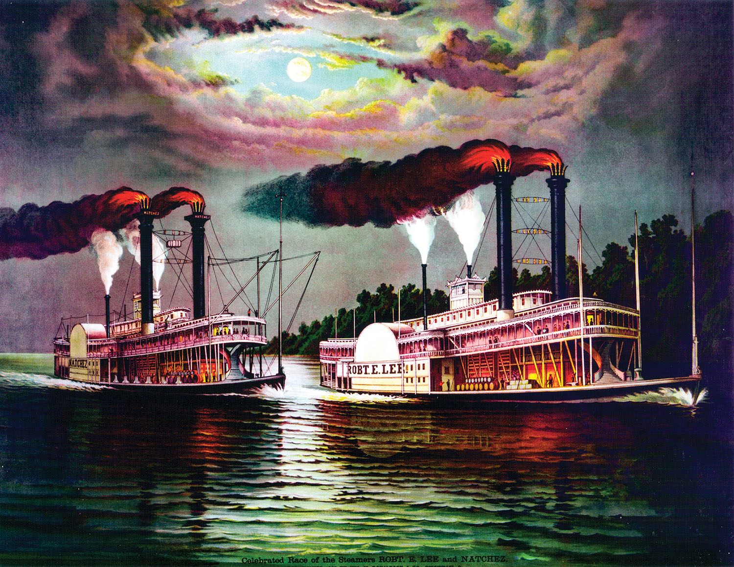 Steamboat Race Sesquicentennial The Waterways Journal