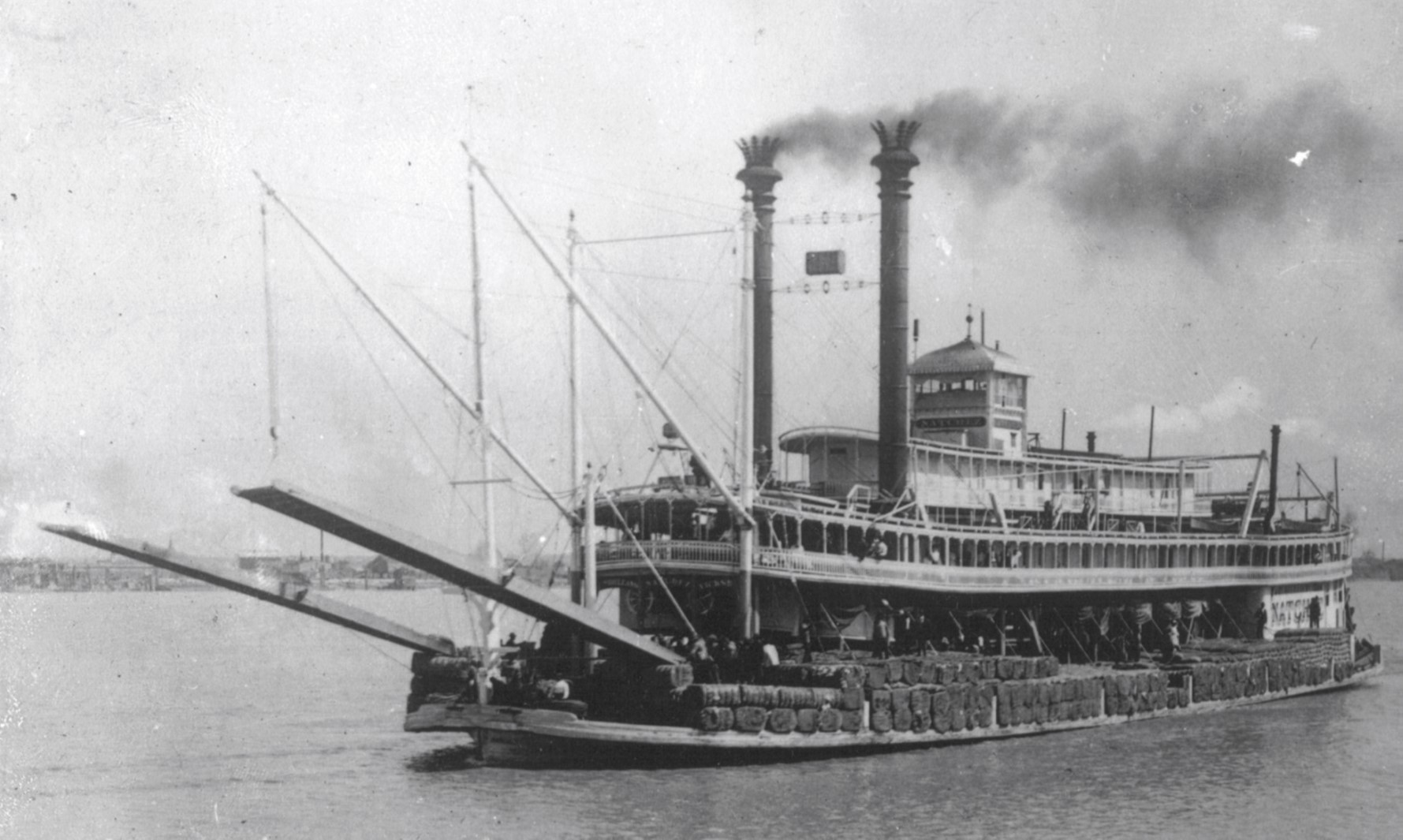 The Steamer Natchez No. 8