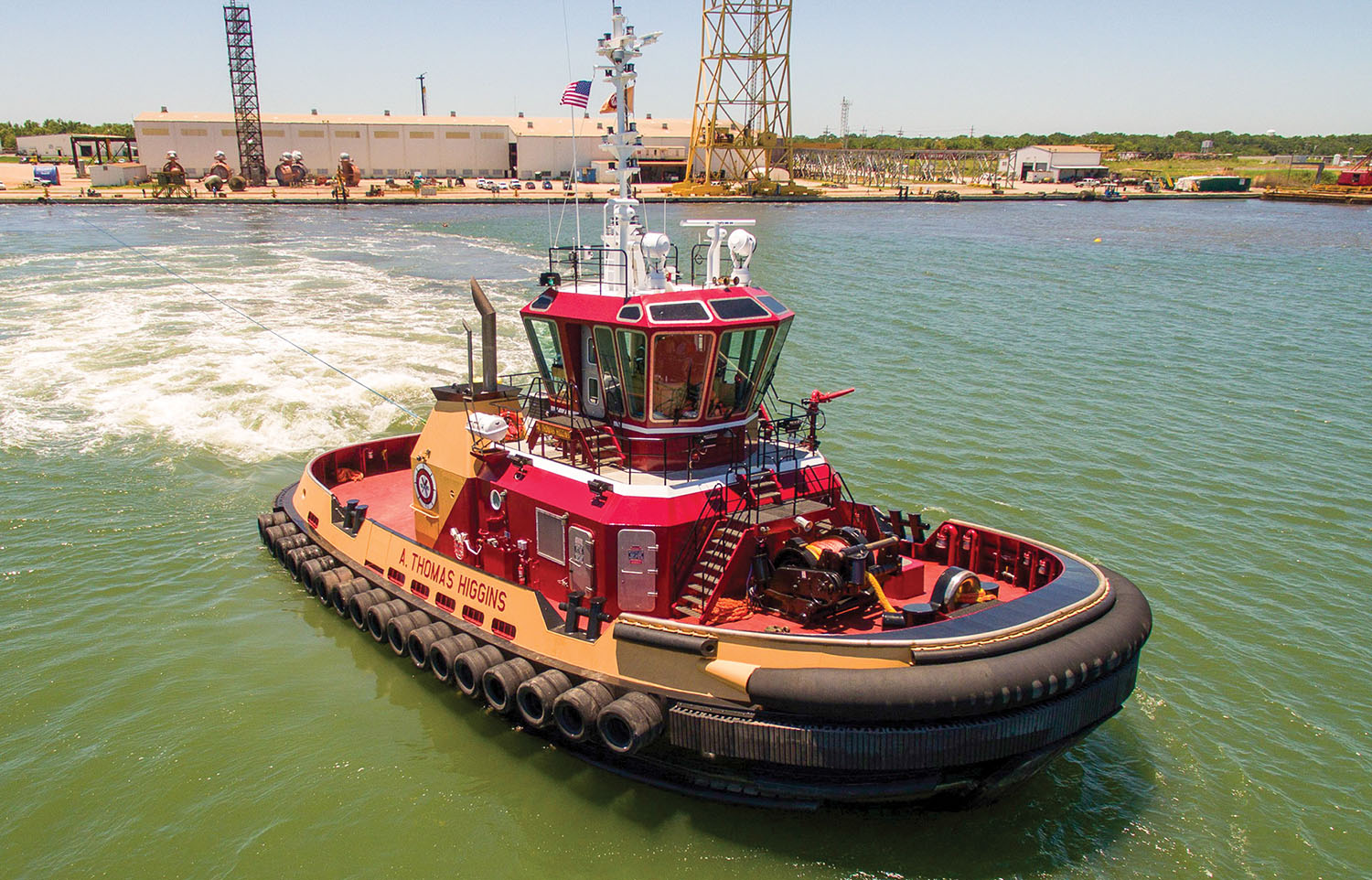 Z-drive tug is the sixth constructed for Bisso by Eastern Shipbuilding.