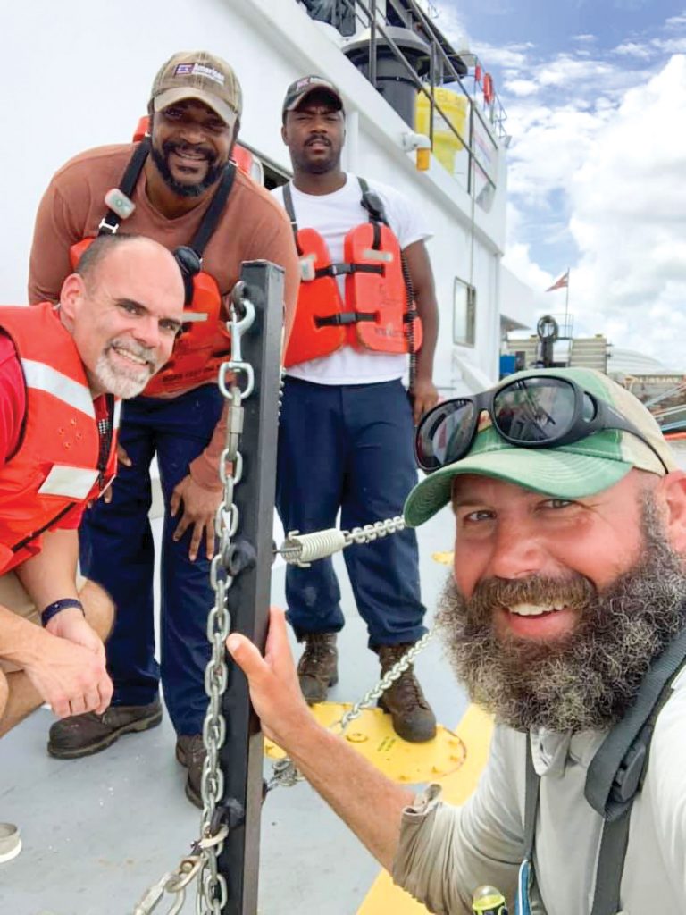 From Joey Cargol’s Facebook page: “Capt. Robert Deluca and the crew of the Capt. Gregory Smith took such good care of me. Ice, drinks, and a good bag of snacks! Plus I got there just in time for lunch!”