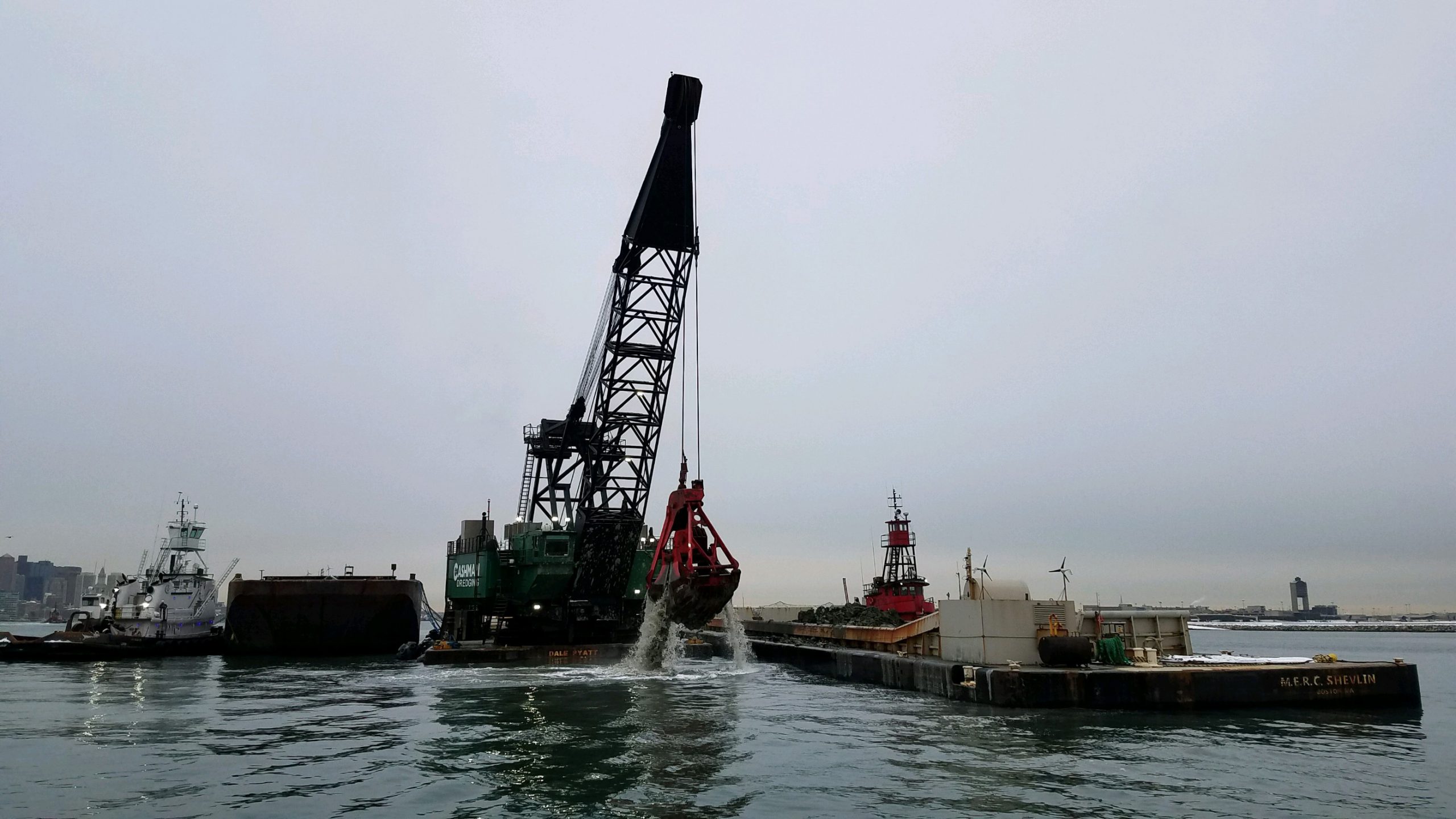 Second Phase of Boston Harbor Project Reaches Sediment Milestone