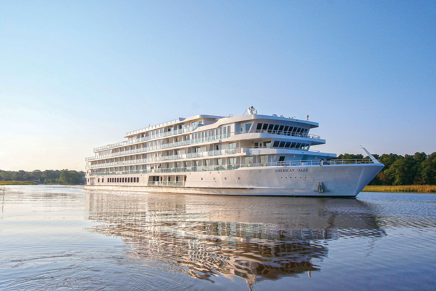 Built by Chesapeake Shipbuilding, the American Jazz will operate on the Mississippi River.