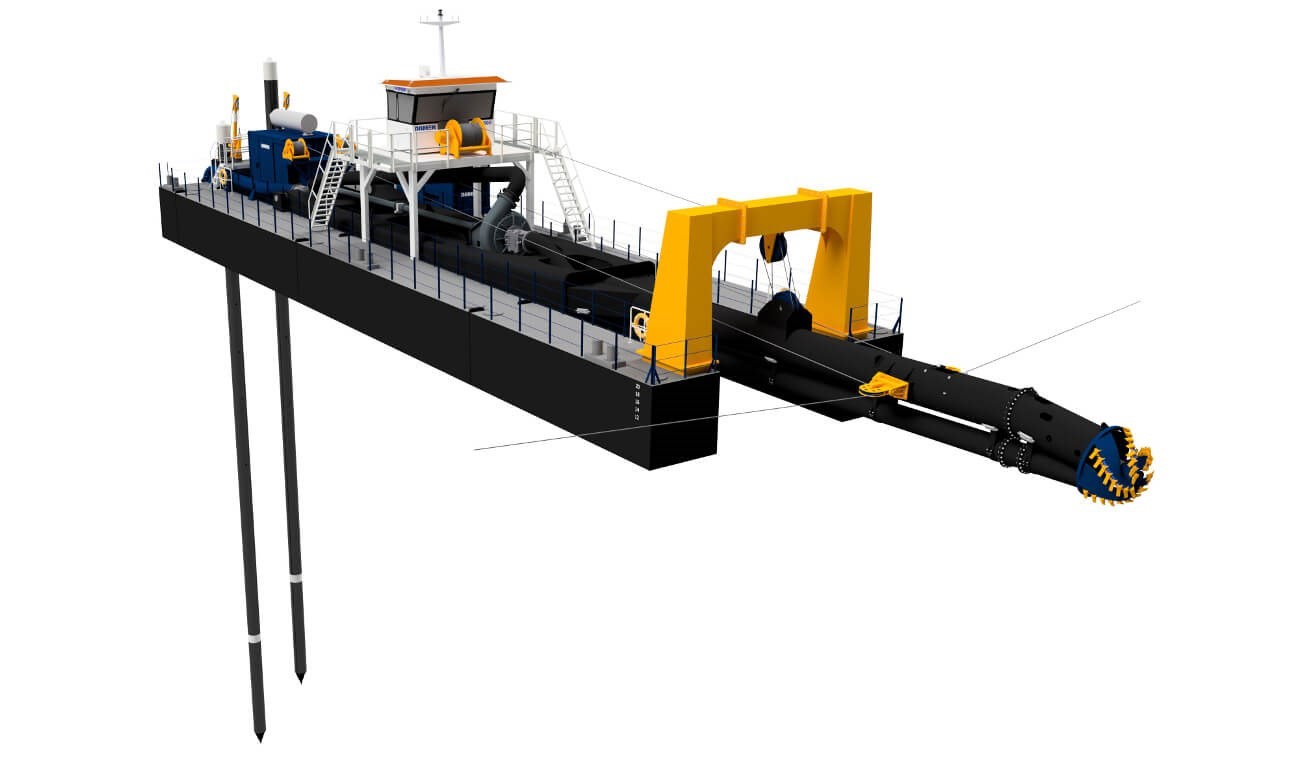 Damen Designs New Products for the Dredging Industry