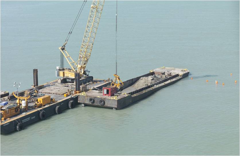 Indiana Harbor Dredging Underway