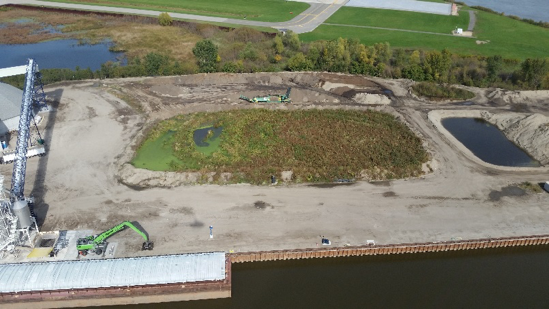 Beneficial Use in the Illinois River Valley:  Manufacturing Soil from Dredged Material