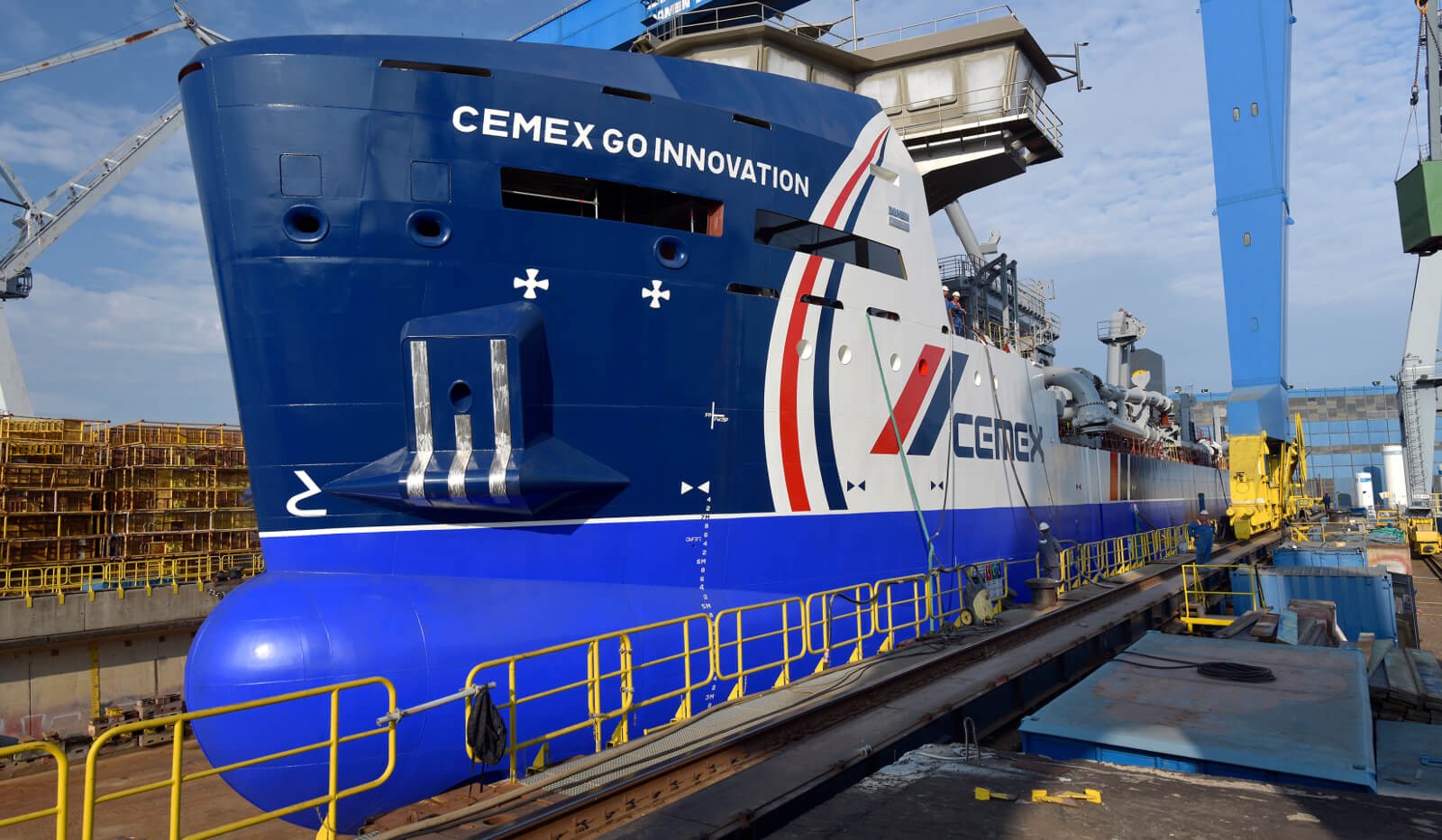 Damen Launches First Marine Aggregate Dredge Class