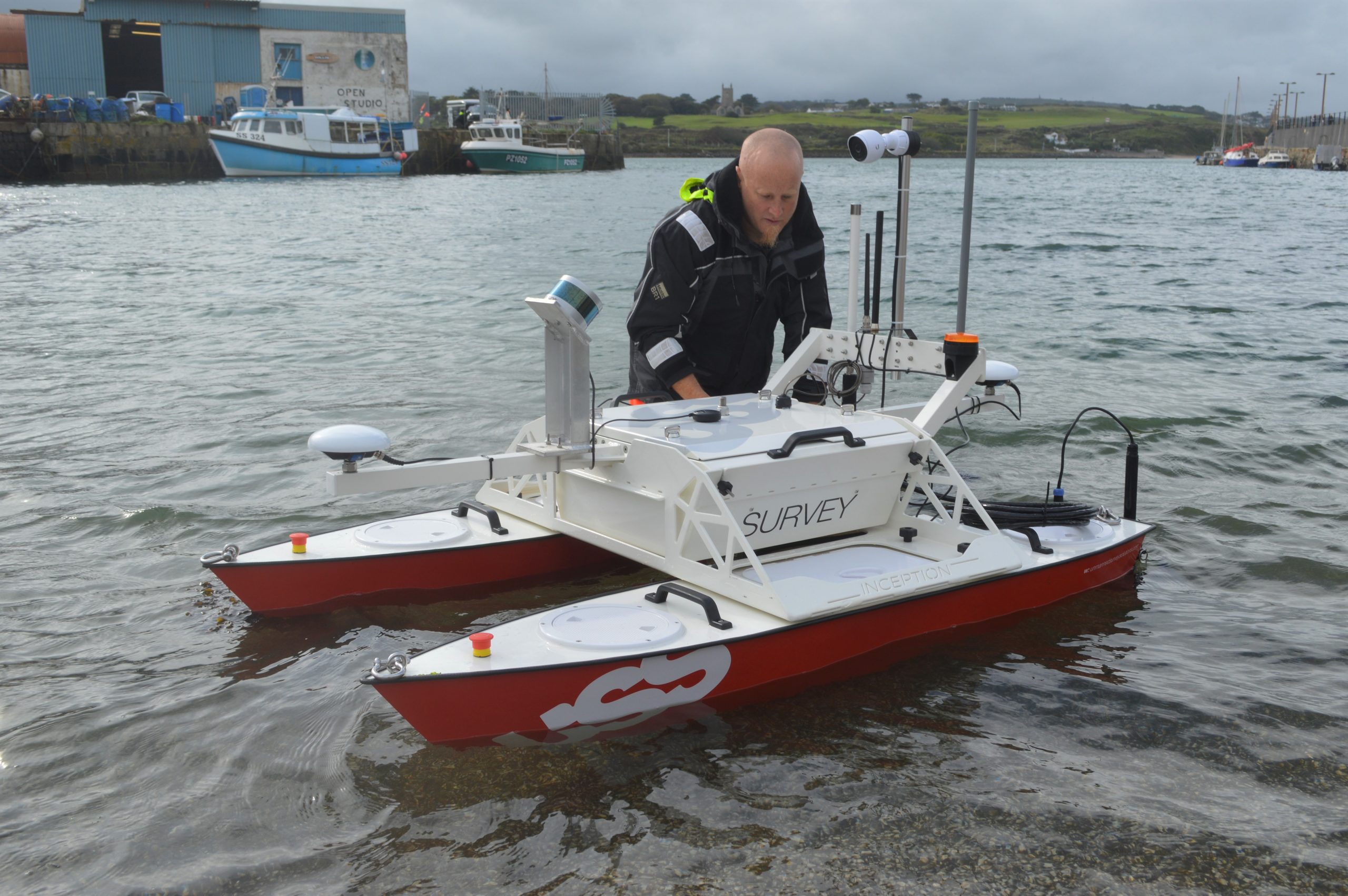 Swathe Services Echo-Sounder Training Uses Unmanned Surface Vessel