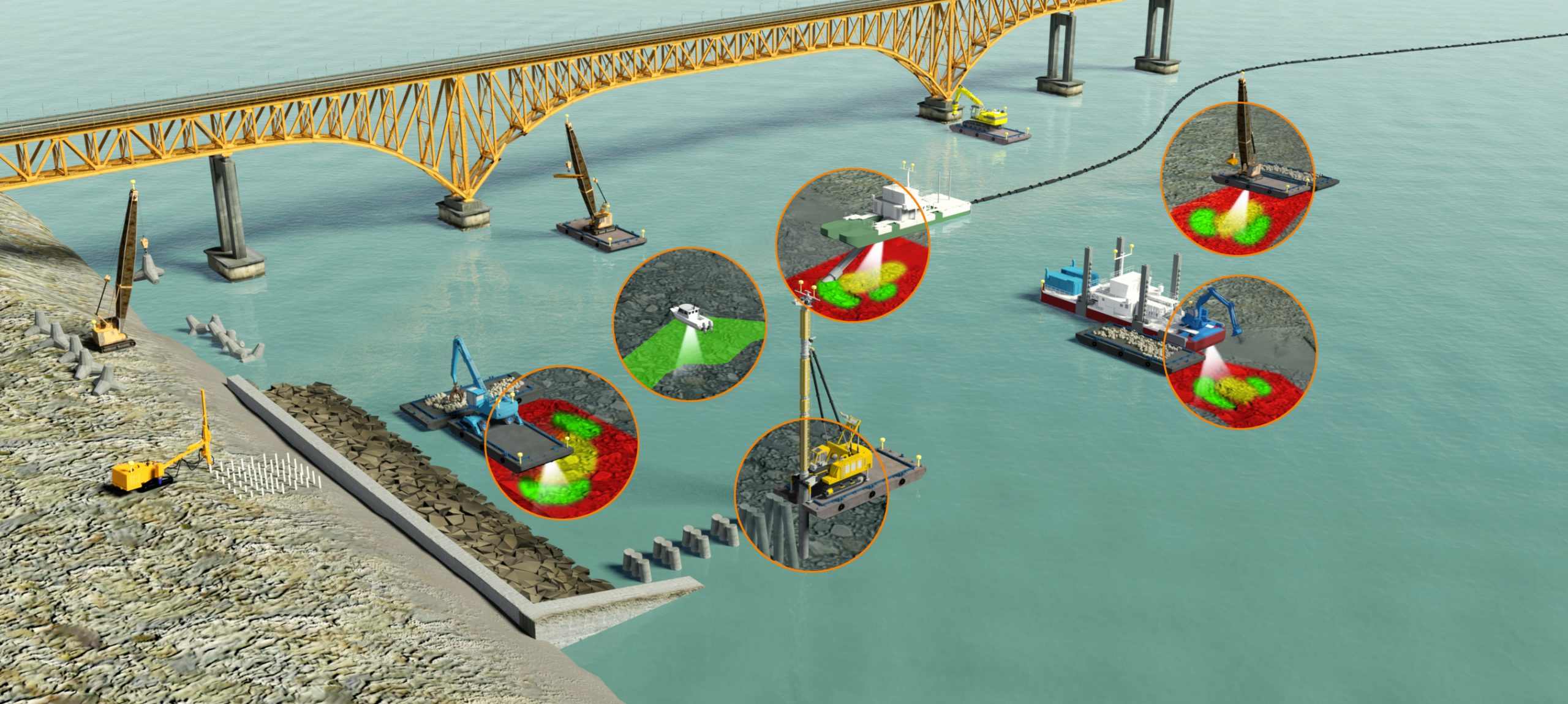Improving Marine Construction Productivity with 3D Visualization Systems